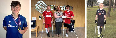 Young Amputees Set their Goals High with Glasdon Support